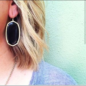 Black Danielle Kendra’s with Gold Plating